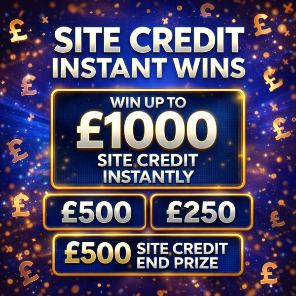 LAVISH CREDIT INSTANT WINS + £500 CREDIT END PRIZE!#28