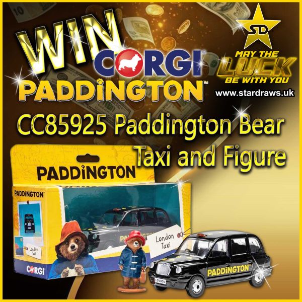 WK26 – CORGI – Paddington Bear – London Taxi – CC85925 (Odds:1:100)