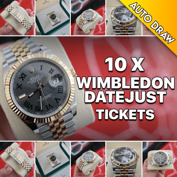 WIN 10 X ROLEX DATEJUST TICKETS WORTH £250 – DRAW NO.5