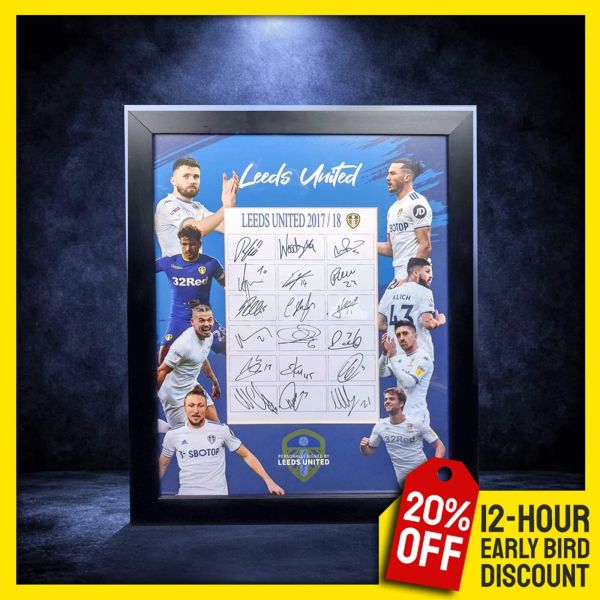 Squad Signed & Framed Leeds Montage!