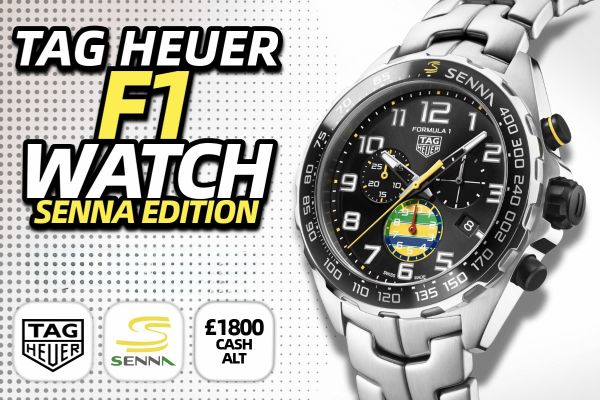 Win This TAG Heuer F1 X Senna Watch for £1.79