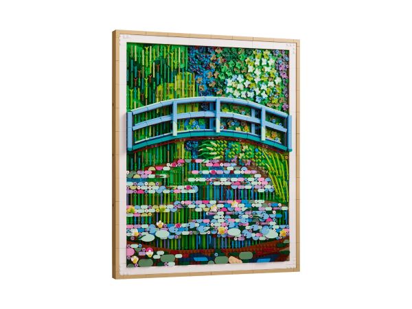 Lego Claude Monet - Bridge over a Pond of Water Lilies - Auto Draw - 25th April