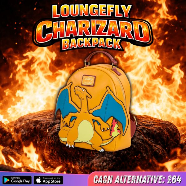 LOUNGEFLY CHARIZARD BACKPACK