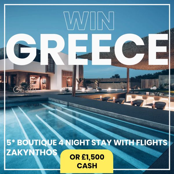 Stunning 5* Zakynthos Greek Getaway or £1500 CASH!