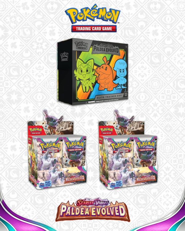 Pokémon TCG Scarlet & Violet Paldea Evolved Bundle