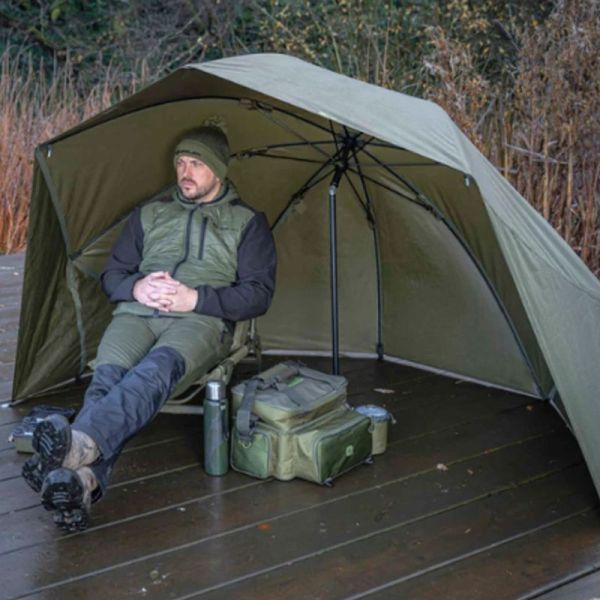 Korum Progress Graphite Brolly Shelter 50in – AUTO DRAW