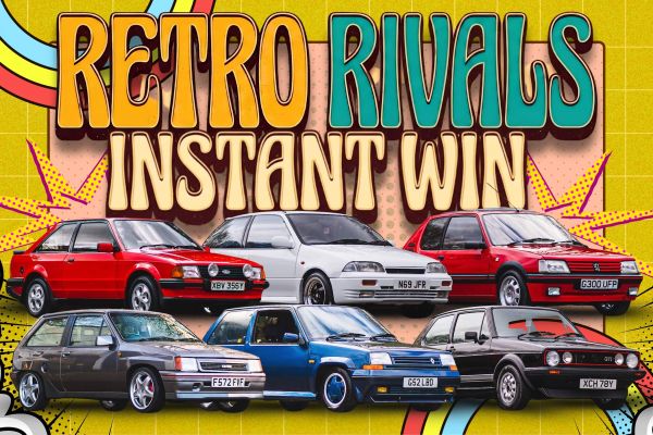 Retro Rivals 6 Car £170K Instant Win!