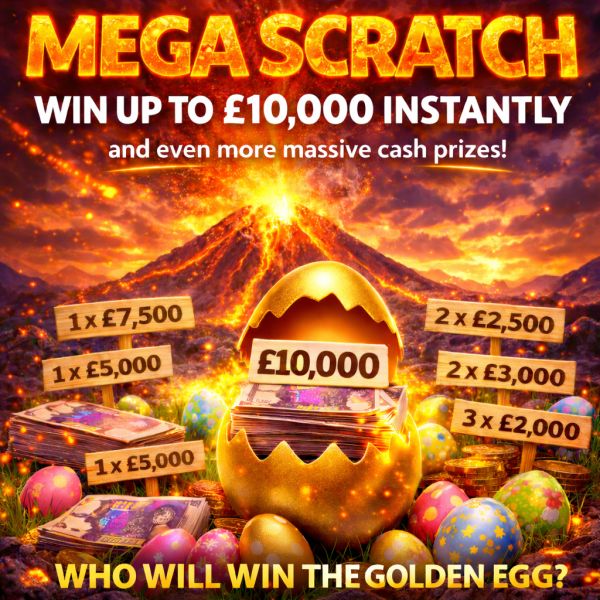 MEGA Scratch Win Up To 10k Instantly