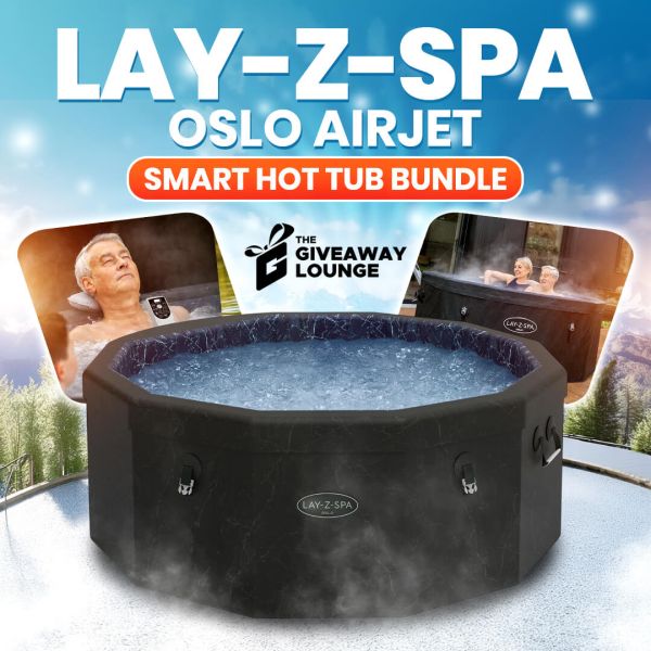Win this Lay Z Spa Oslo Smart Hot Tub