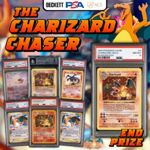 PSA 8 Shadowless Charizard +£20K Charizard Chaser Instant Wins!