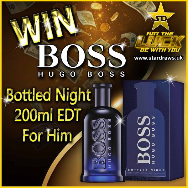 WK17 – HUGO BOSS – 200ml Bottled Night EDT (Odds:1:100)