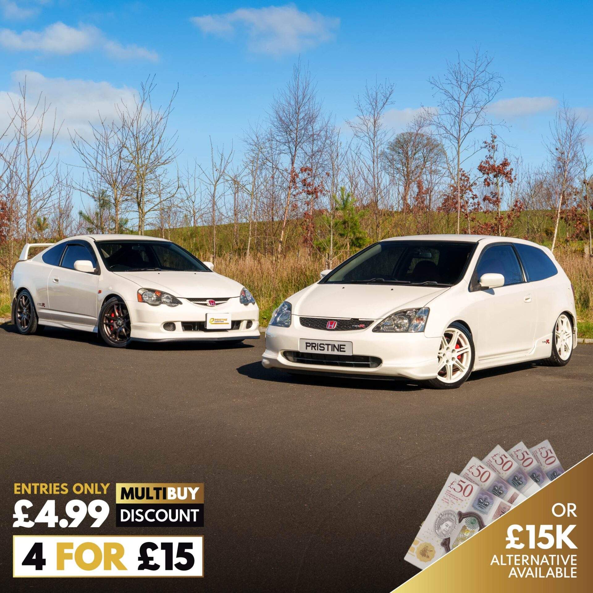 Honda Integra DC5 Type R & Honda Civic Type R EP3 JDM