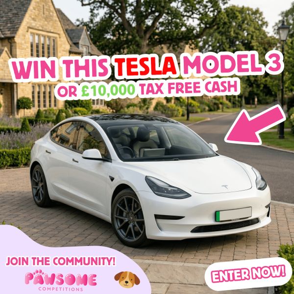 WIN A TESLA MODEL 3 OR £10,000 CASH 🚗