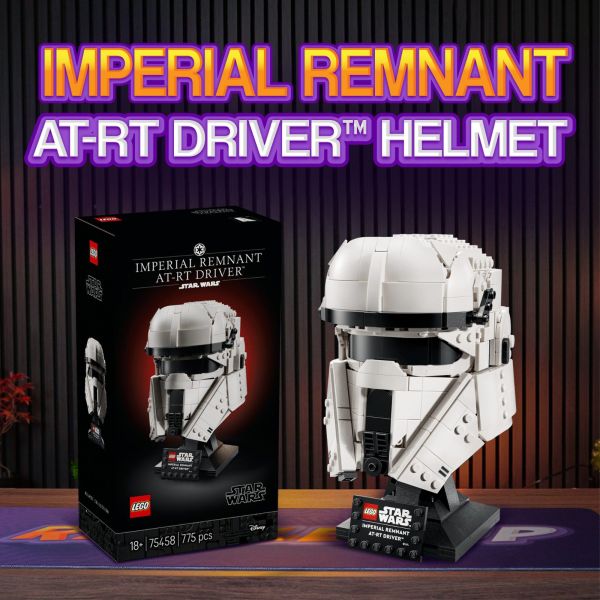 LEGO | IMPERIAL REMNANT AT-RT DRIVER HELMET!