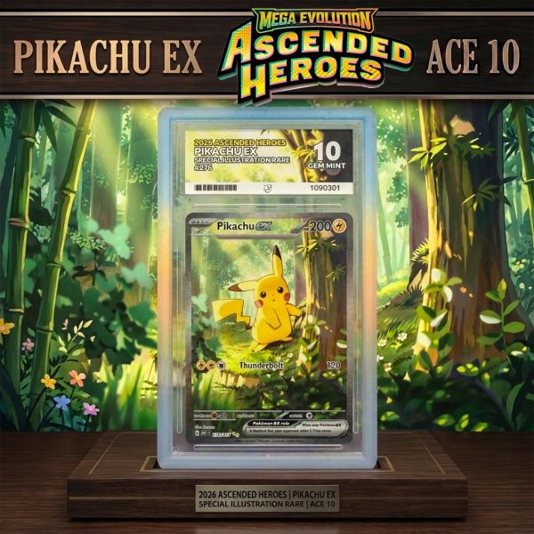 ACE 10 PIKACHU 276/217!