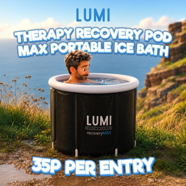 LUMI THERAPY Recovery Pod Max Portable Insulated Ice Bath