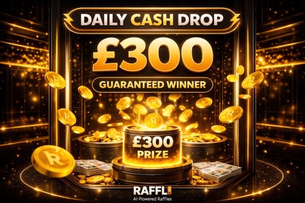 Win £300 Cash - Daily Giveaway