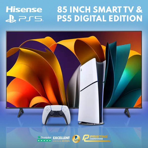Hisense 85″ Smart 4K Ultra HD HDR LED TV & PS5 Digital Edition #5