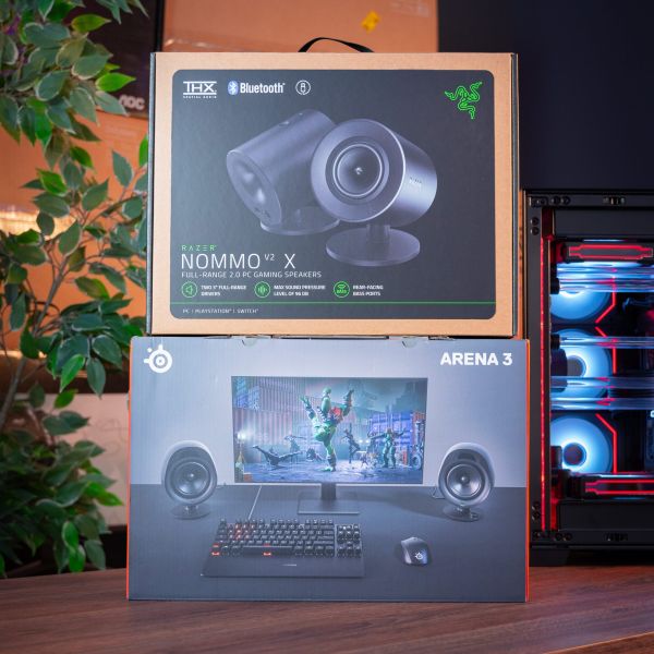 CHOICE OF GAMING SPEAKER – RAZER OR STEELSERIES