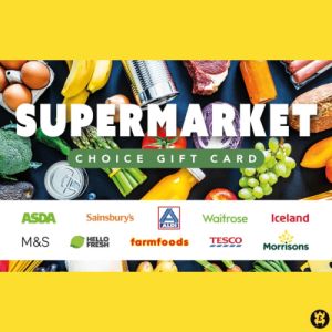£500 SUPERMARKET CHOICE GIFT CARD - 4 WINNERS