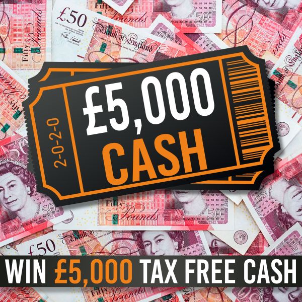 £5,000 TAX FREE CASH