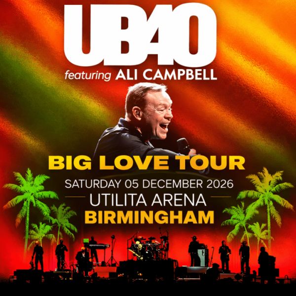 4 X UB40 BIG LOVE YOUR TICKETS BIRMINGHAM