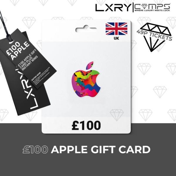 £100 Apple Gift Card – Spend It Your Way + Instant Wins