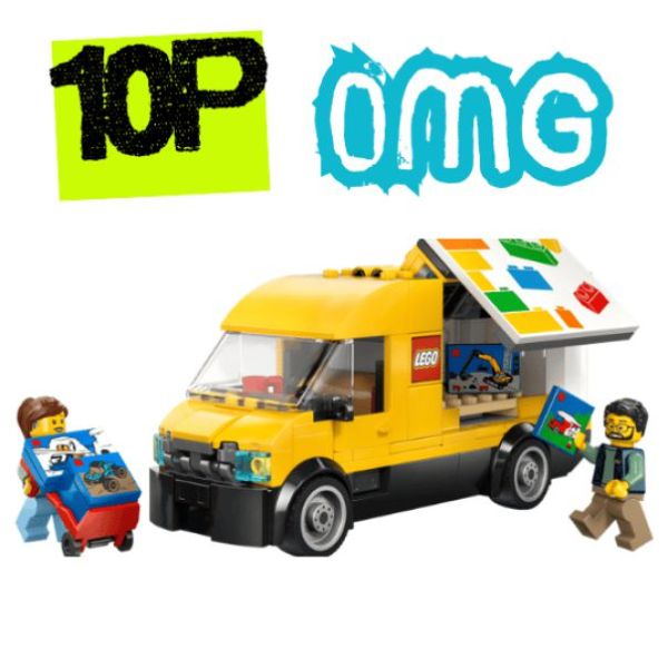 THE LEGO VAN- ONLY 10P