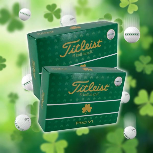 WIN 2 dozen Titleist Pro V1 Ltd Edition Shamrock Golf Balls!