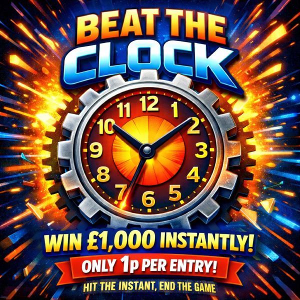 HIT THE £1K INSTANT WIN – END THE GAME!