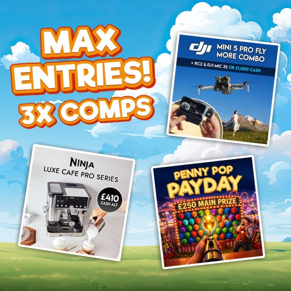 MAX Entries 3 Comps!