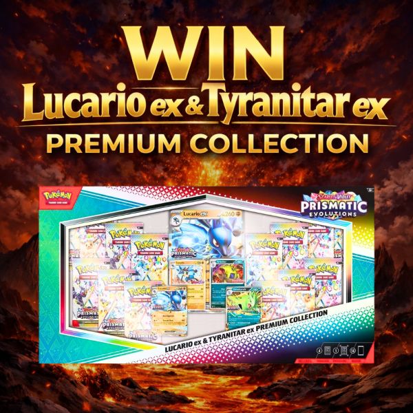 Lucario Ex & Tyranitar Ex Prem Collection