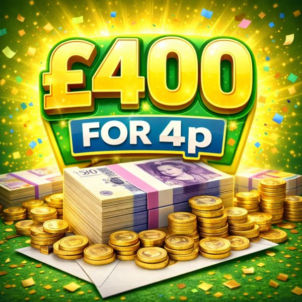 £400 TAX FREE CASH 09.04.26