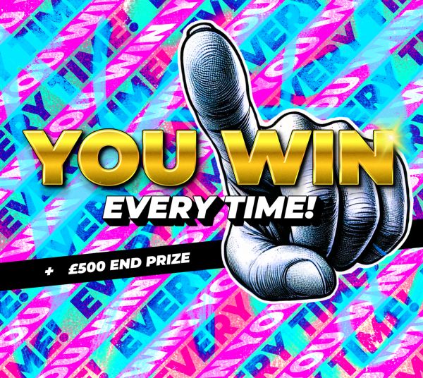 £3 Every Ticket Wins! Instant Win