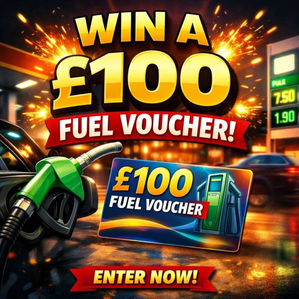 Win a £100 Fuel Voucher