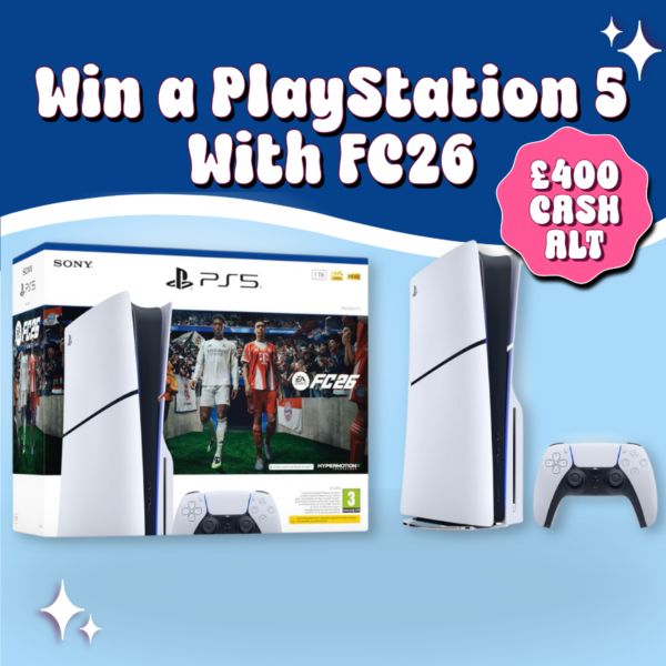 Win a PlayStation 5 + FC26 Bundle!
