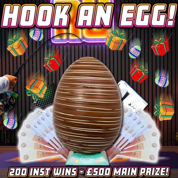 HOOK AN EGG – 200 INSTANT WINS!