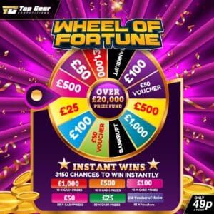 🎡 WHEEL OF FORTUNE – INSTANT WIN SPECIAL 🎉