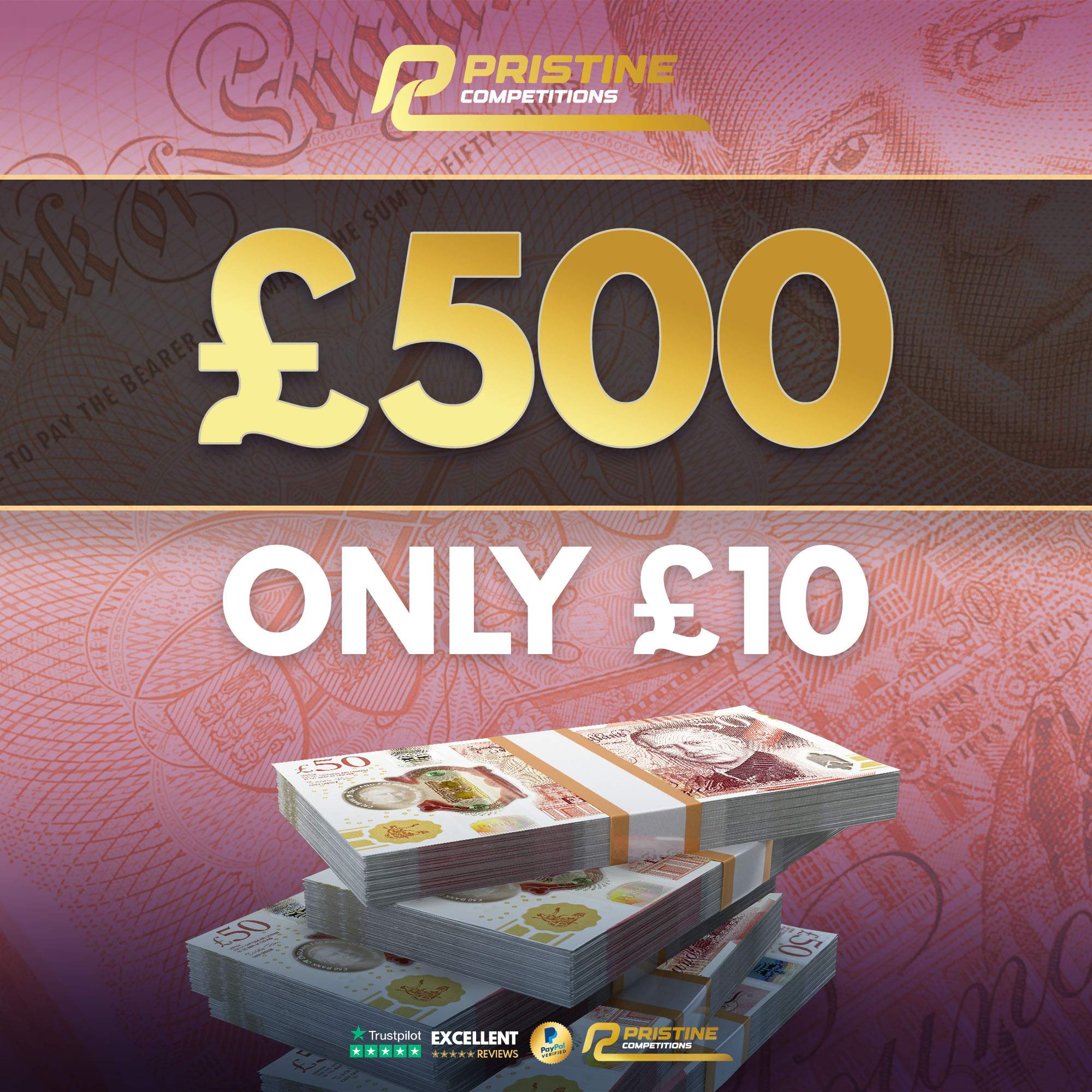 Sundays £500 for £10