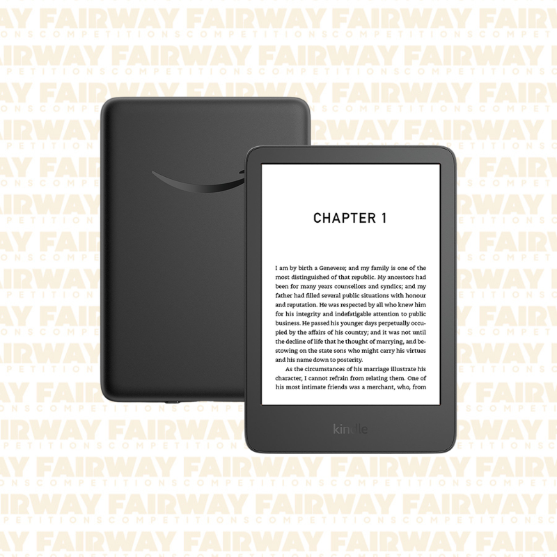 WIN an Amazon Kindle 2024 6 Inch 16GB Wi-Fi E-Reader!
