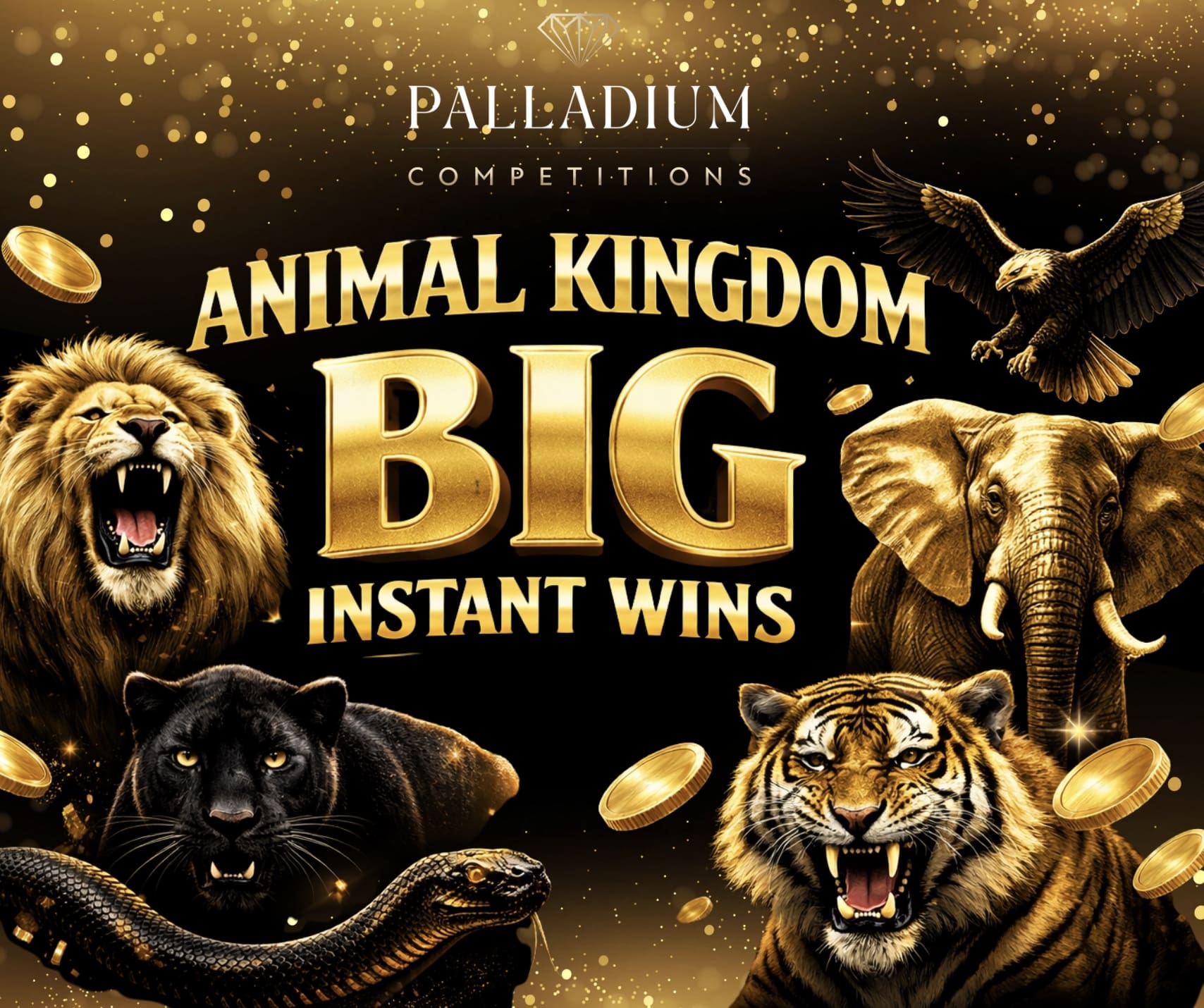 Animal Kingdom (£100,000 Instant Wins + £5,000 Main Prize)