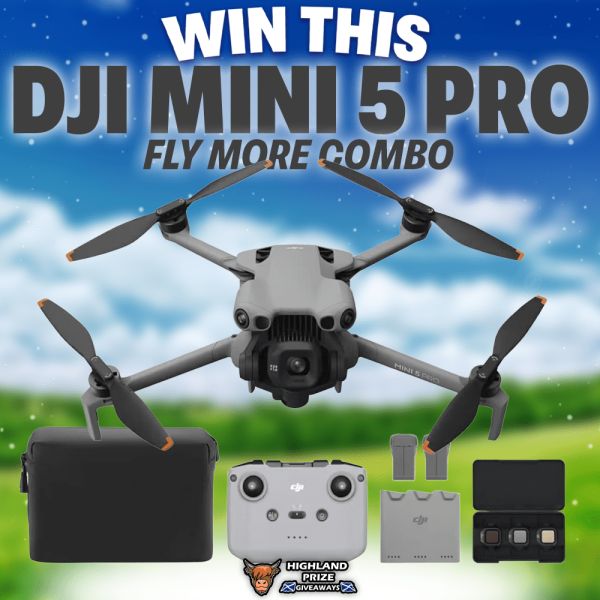 DJI MINI 5 PRO FLY MORE COMBO DRONE & DJI RC REMOTE CONTROLLER