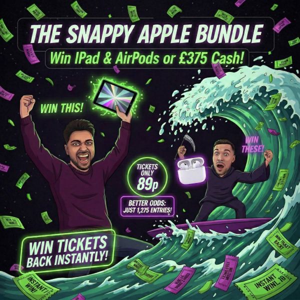 THE SNAPPY APPLE BUNDLE | iPad (2025) 11" 128GB + AirPods 4 or £375 Cash