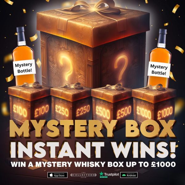 WIN A MYSTERY BOX OF WHISKY PRIZES INSTANTLY!! OVER £6,000 OF PRIZES TO BE WON! MYSTERY BOX END PRIZE! #3