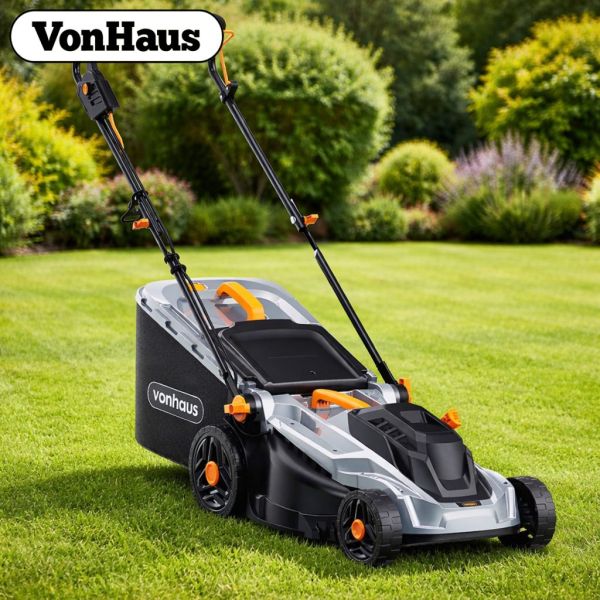 VonHaus Electric Lawnmower 1800W