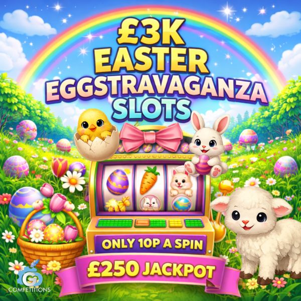 £3K EASTER EGGSTRAVAGANZA SLOTS