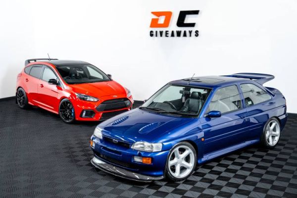 Win this Escort Cosworth RS u0026 Focus RS u0026 £3,000 or £80,000 Tax Free