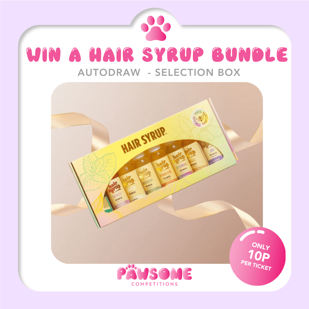 AUTODRAW – WIN A Hair Syrup Bundle TODAY 💇🏻‍♀️