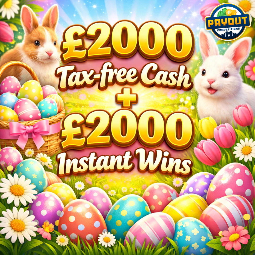 🐣 The Easter Egg Hunt 🐣 £2,000 Instant Wins + £2,000 End Prize