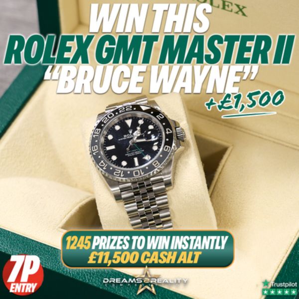 Rolex GMT Master II “Bruce Wayne”+ £1,500